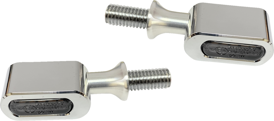 Marker Light - Smoke/Amber - Chrome - Lutzka's Garage