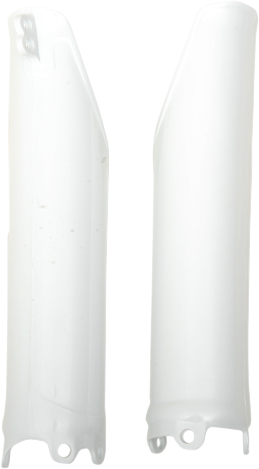 Fork Slider Protectors - White - Lutzka's Garage