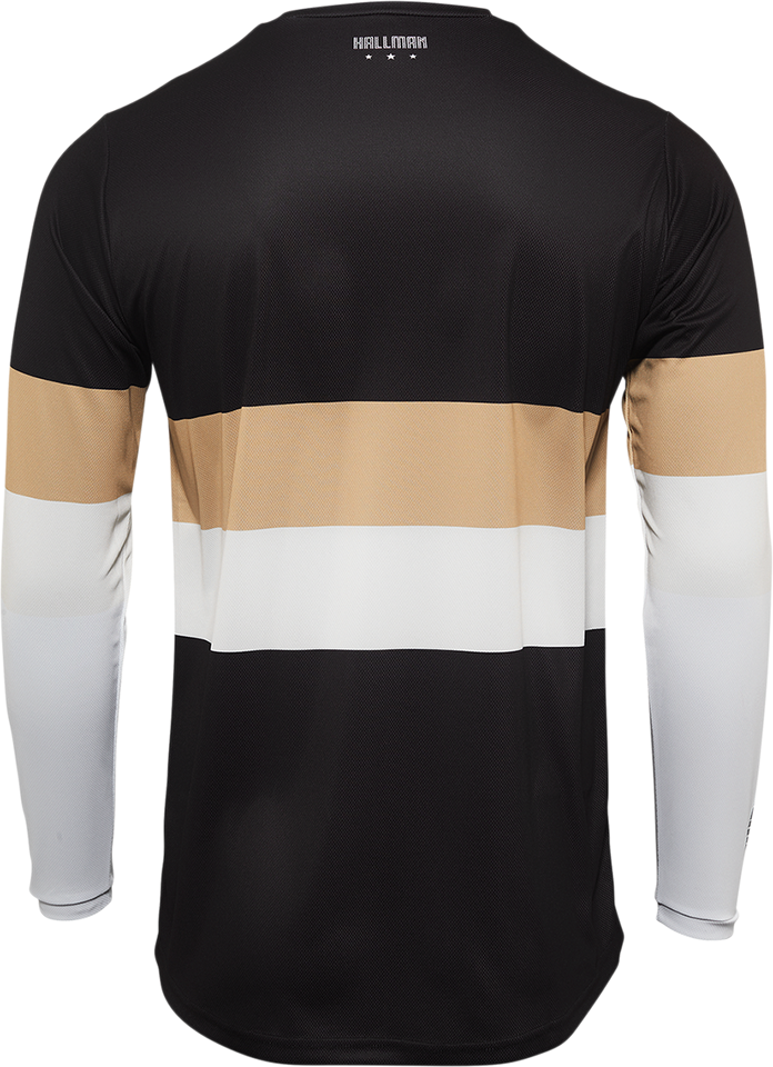 Hallman Differ Draft Jersey - Black/Latte - Small - Lutzka's Garage