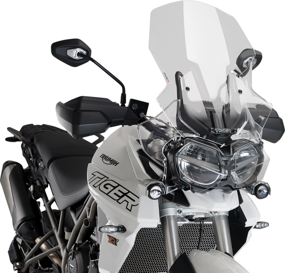 Race Windscreen - 21-5/8" - Clear - Tiger - Lutzka's Garage