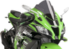 Race Windscreen - 14-1/4"Dark Smoke - ZX10R