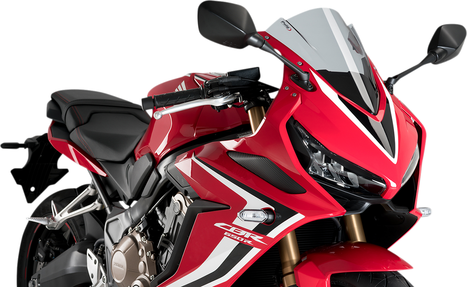 Race Windscreen - 13-1/4" - Smoke - CBR650R