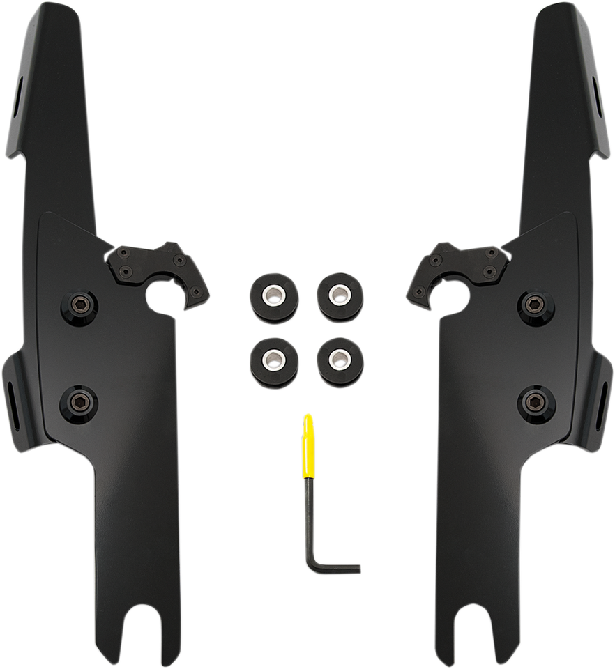 Fats/Slim Mounting Kit - Black - FLRT - Lutzka's Garage