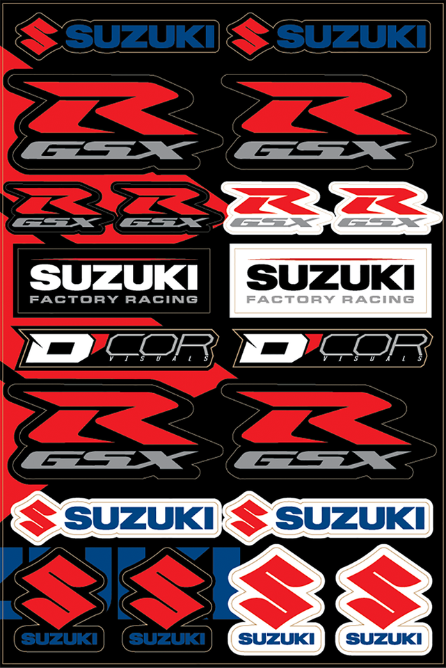 Decal Sheet - Suzuki Street