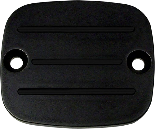 Master Cylinder Cover - Milled - Black - Lutzka's Garage