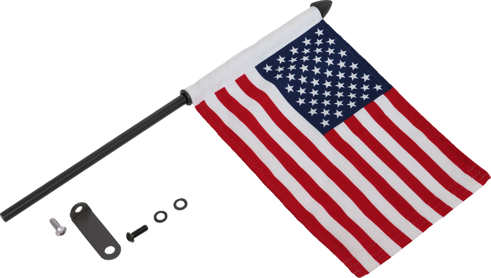 Flag Pole - Black - Slingshot - Lutzka's Garage