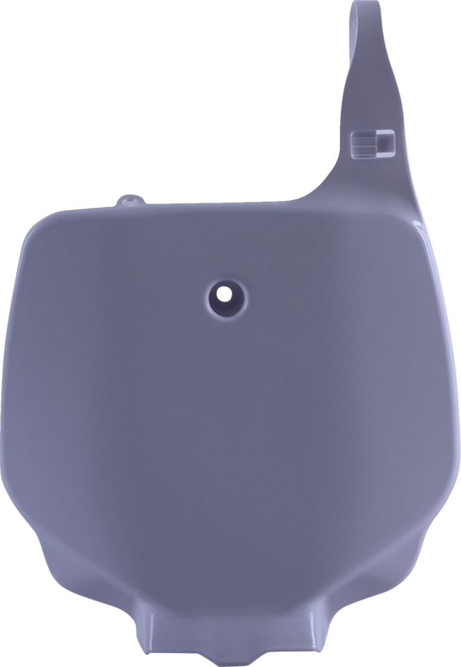 Number Plate - OEM White - KX85/100 | RM100