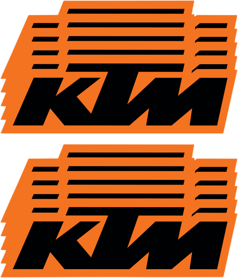 KTM Decal - 6" - 10 Pack - Lutzka's Garage