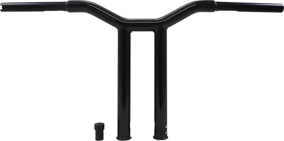 Handlebar - Dominator - Straight - 12" - Black - Lutzka's Garage