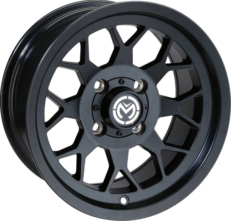 Wheel - 27X - Front - Black - 12x7 - 4/136 - 4+3 - Lutzka's Garage