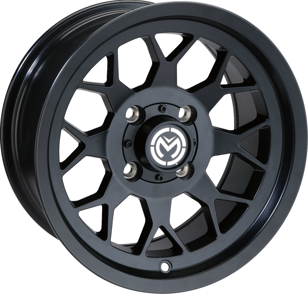Wheel - 27X - Front - Black - 12x7 - 4/156 - 4+3 - Lutzka's Garage