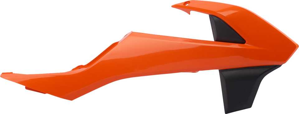 Radiator Cover - Orange/Black - KTM - Lutzka's Garage