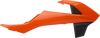 Radiator Cover - Orange/Black - KTM - Lutzka's Garage
