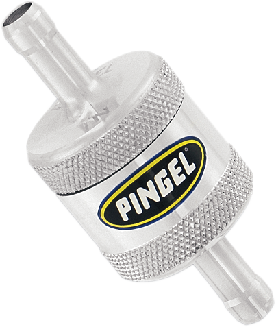 Fuel Filter - Short - Satin - 5/16" - Lutzka's Garage
