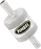 Fuel Filter - Short - Satin - 5/16" - Lutzka's Garage