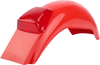Fender - Rear - Enduro - Red - Lutzka's Garage