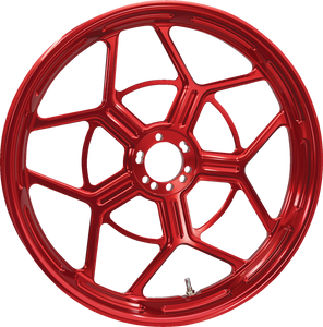 Wheel - Speed 5 - Forged - Red - 19x3.25 - Lutzka's Garage
