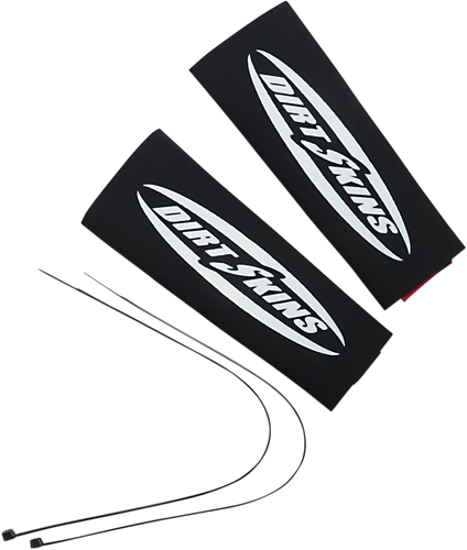 Fork Covers - 2 mm Neoprene - Black/White - 7.5