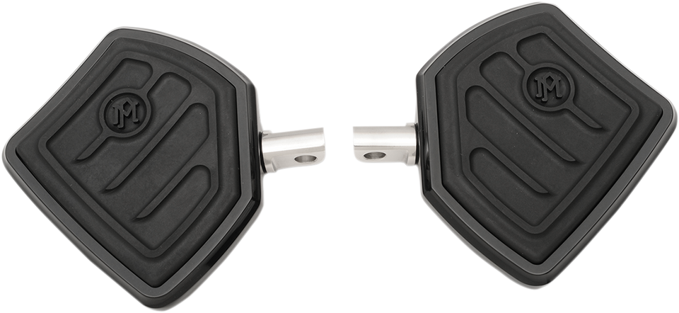 Passenger Floorboards - Contoured - Black - Lutzka's Garage