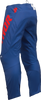 Sector Checker Pants - Navy/Red - 30 - Lutzka's Garage