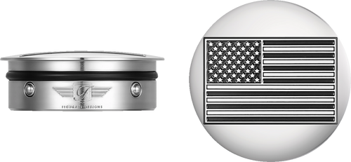 Swing Arm Covers - Contrast Cut - Silver - Lutzka's Garage