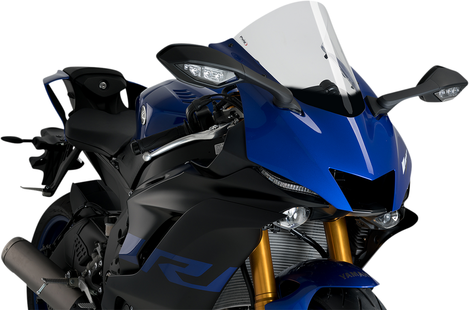 Race Windscreen - 14-1/2" - Smoke - YZF-R6