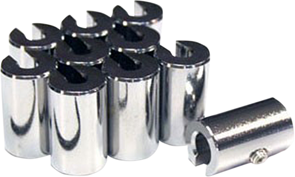 Wheel Weights - Re-Usable - 1 oz - Chrome - 10 Pack - Lutzka's Garage