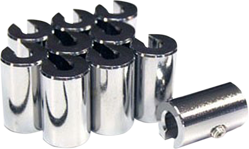 Wheel Weights - Re-Usable - 1 oz - Chrome - 10 Pack - Lutzka's Garage