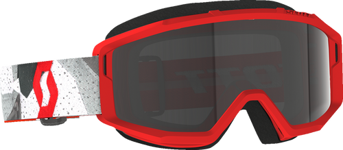 Primal Sand Dust Goggle - Camo White/Red - Dark Gray - Lutzka's Garage