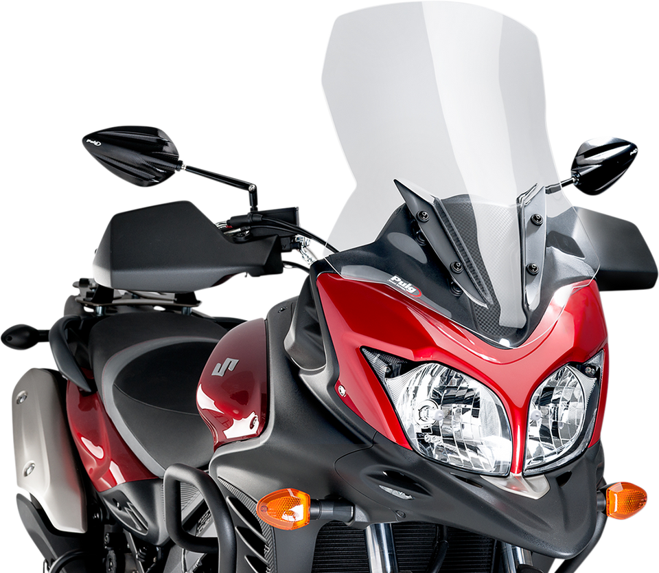 New Generation Windscreen - 21-1/4" - Clear - V-Strom 650 - Lutzka's Garage