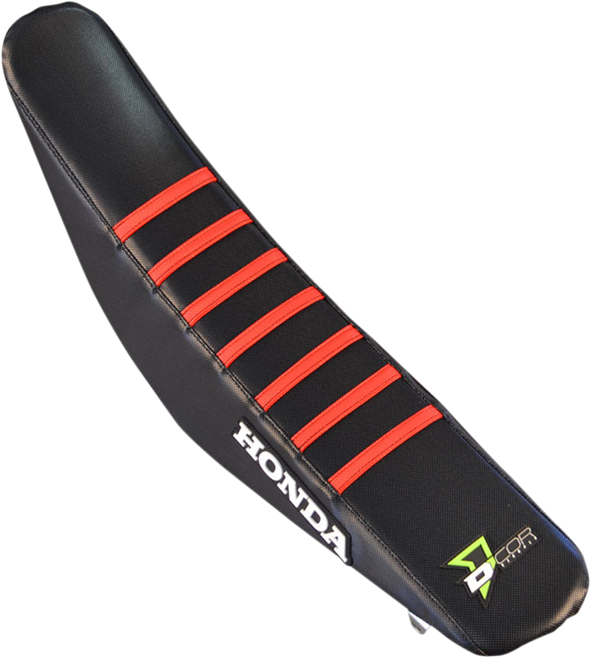 Seat Cover - Black/Red - CRF 13-17 - Lutzka's Garage