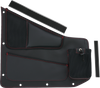 Kaliber Side Organizer - Driver and Passenger - Black w/ Red Stitching