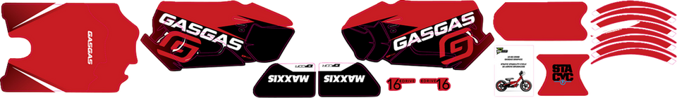 STACYC™ Stability Cycle Graphic Kit - 16" - Brushless - GasGas - Lutzka's Garage