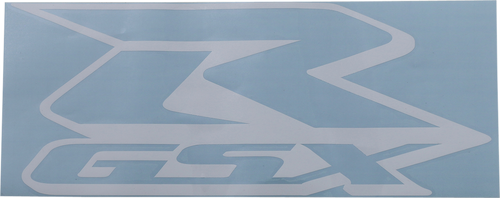 GSX-R Decal - White - 12