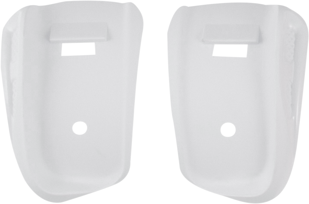 Tech 10 Boots Buckle Base - White - Lutzka's Garage