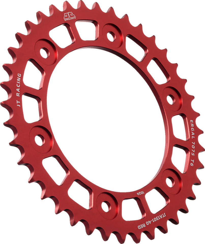Rear Sprocket - Aluminum - 40 Tooth - Red - CRF 300 - Lutzka's Garage