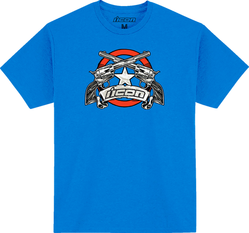 Tejas Libre™ T-Shirt - Royal - Small - Lutzka's Garage