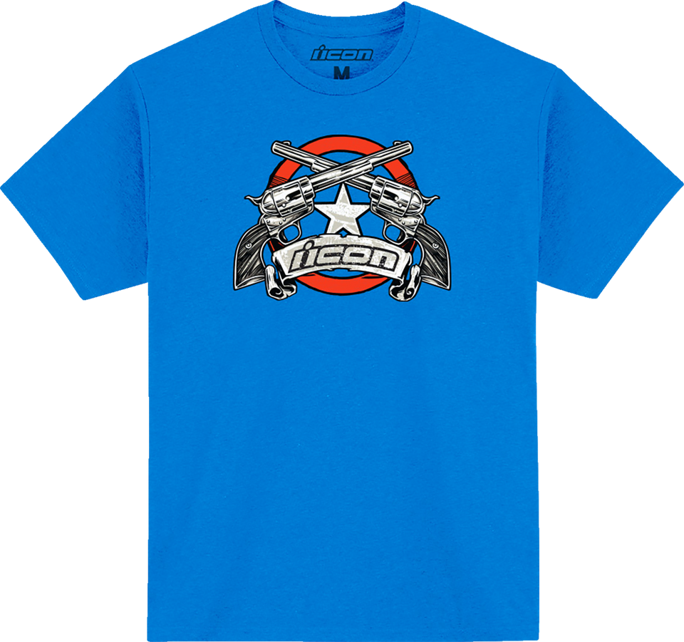 Tejas Libre™ T-Shirt - Royal - Small - Lutzka's Garage