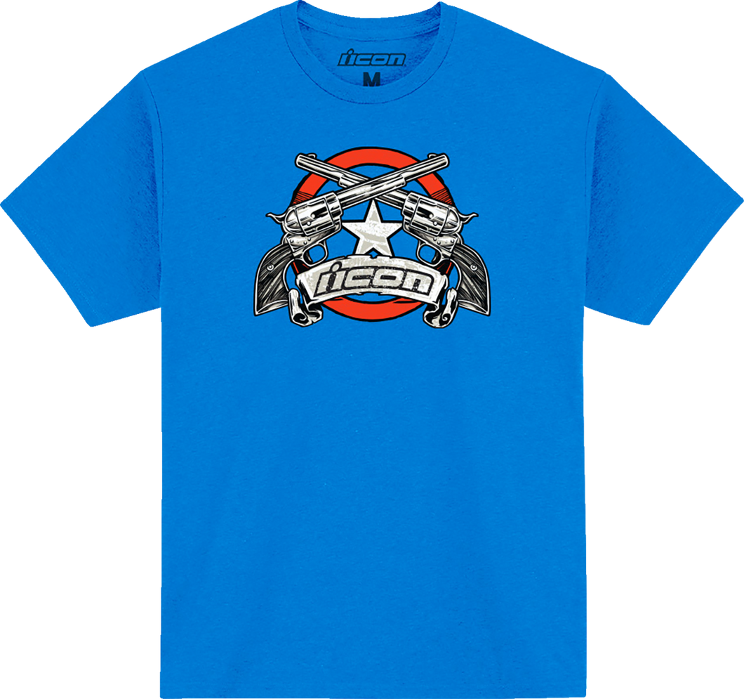 Tejas Libre™ T-Shirt - Royal - Small - Lutzka's Garage