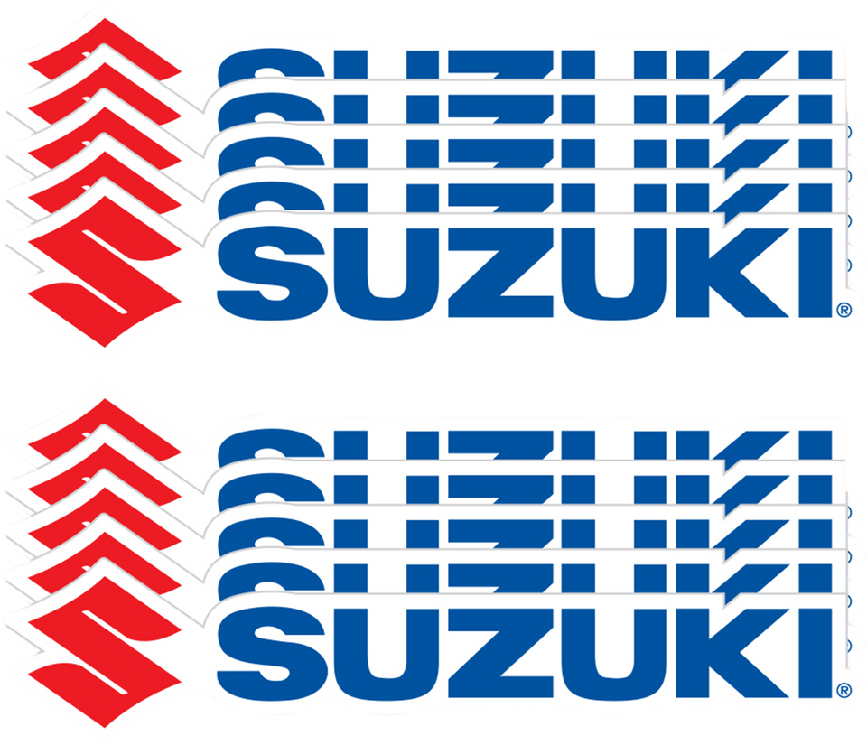 Suzuki Decal - 6" - 10 Pack - Lutzka's Garage