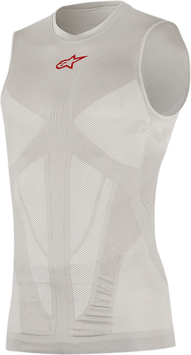 Tech Tank Summer - Silver/Red - XS/Small