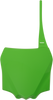 Front Number Plate - KX Green