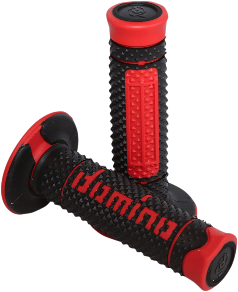 Grips - Diamonte - Dual Compound - Black/Red - Lutzka's Garage