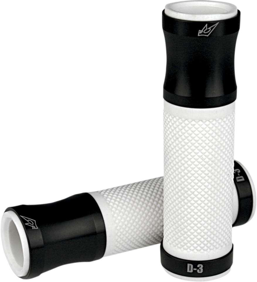 Grips - D3 - Black/White - Lutzka's Garage