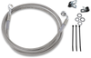 Brake Line - Front - +10" - Stainless Steel - Lutzka's Garage