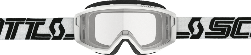 Primal Goggles - White/Black - Clear - Lutzka's Garage