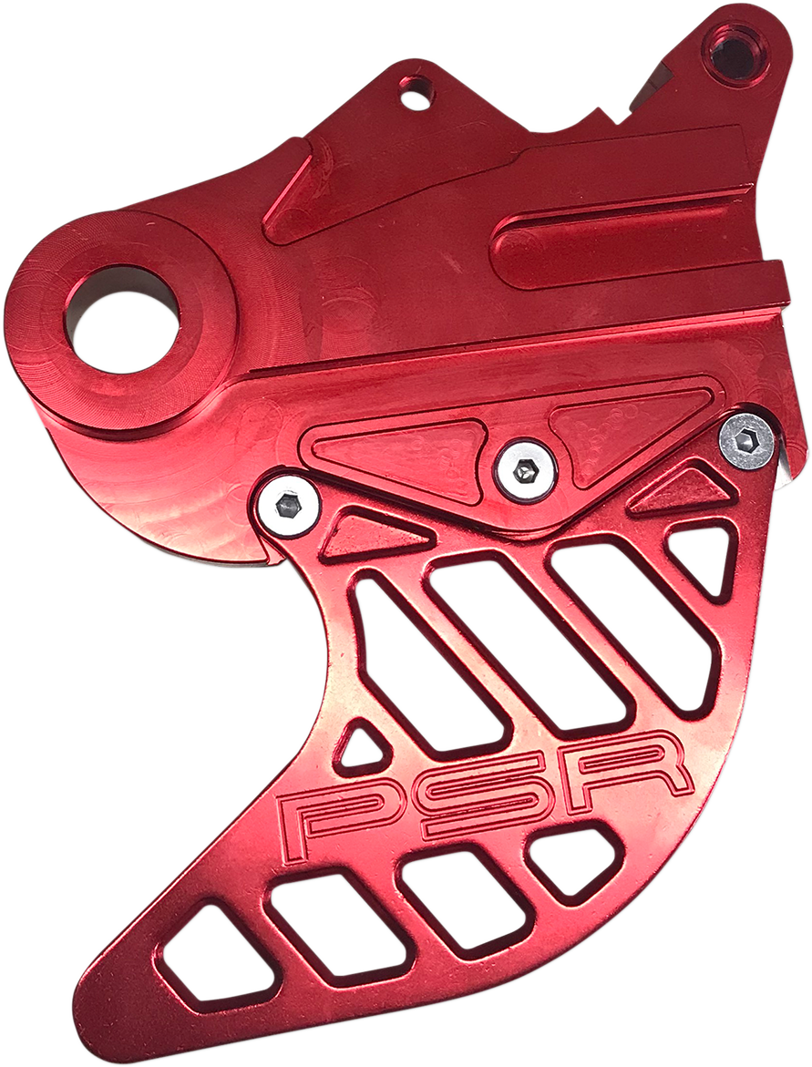 Rear Disc Guard - Red - Lutzka's Garage
