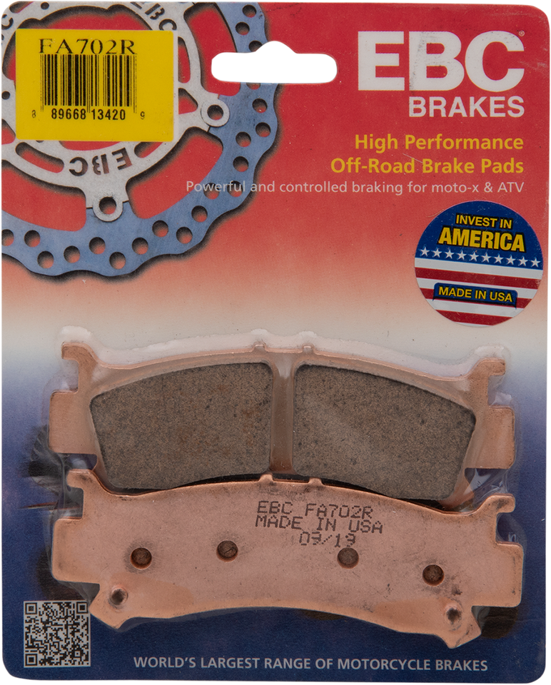 Sintered "R" Brake Pads