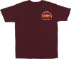 Exhaust Supply T-Shirt - Maroon - Small - Lutzka's Garage