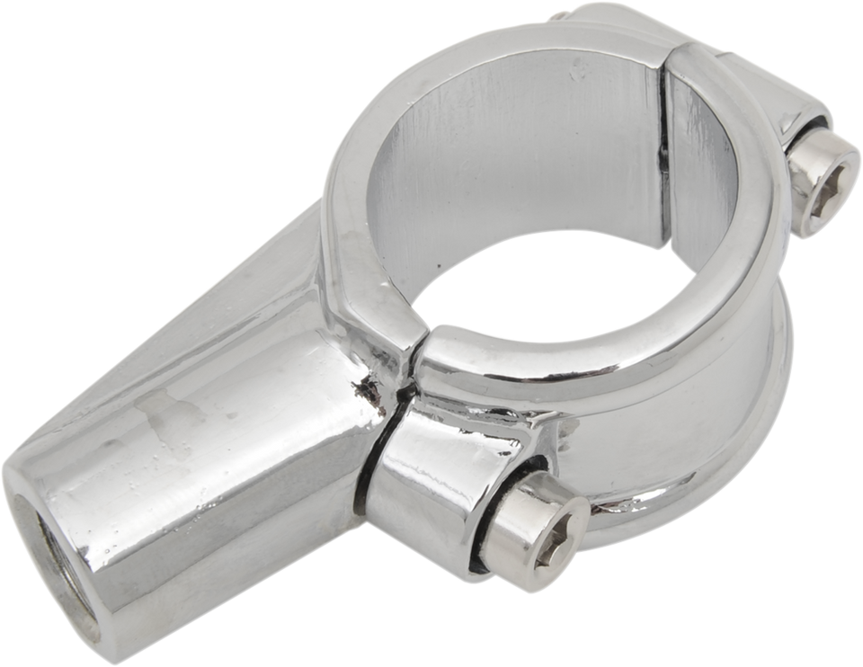 Mirror Mount - 1" - Chrome - Lutzka's Garage